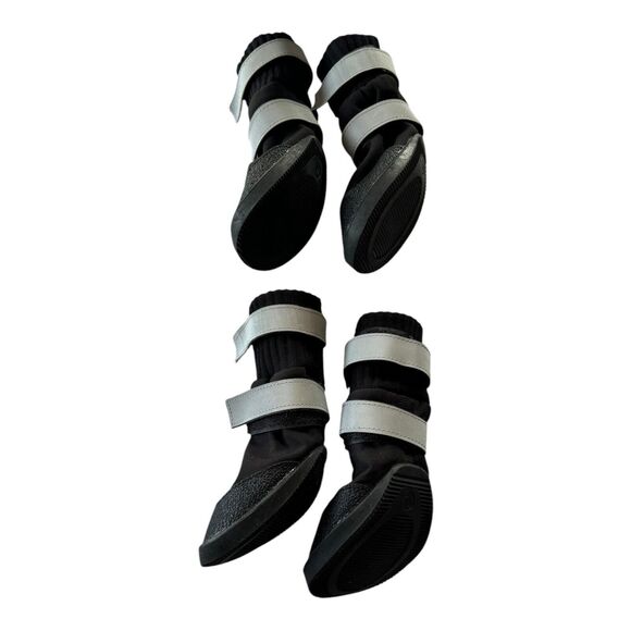 Youly Trailblazer All Weather Pet Boots Size XL Black & Gray Hook & Loop Closure - Picture 11 of 16
